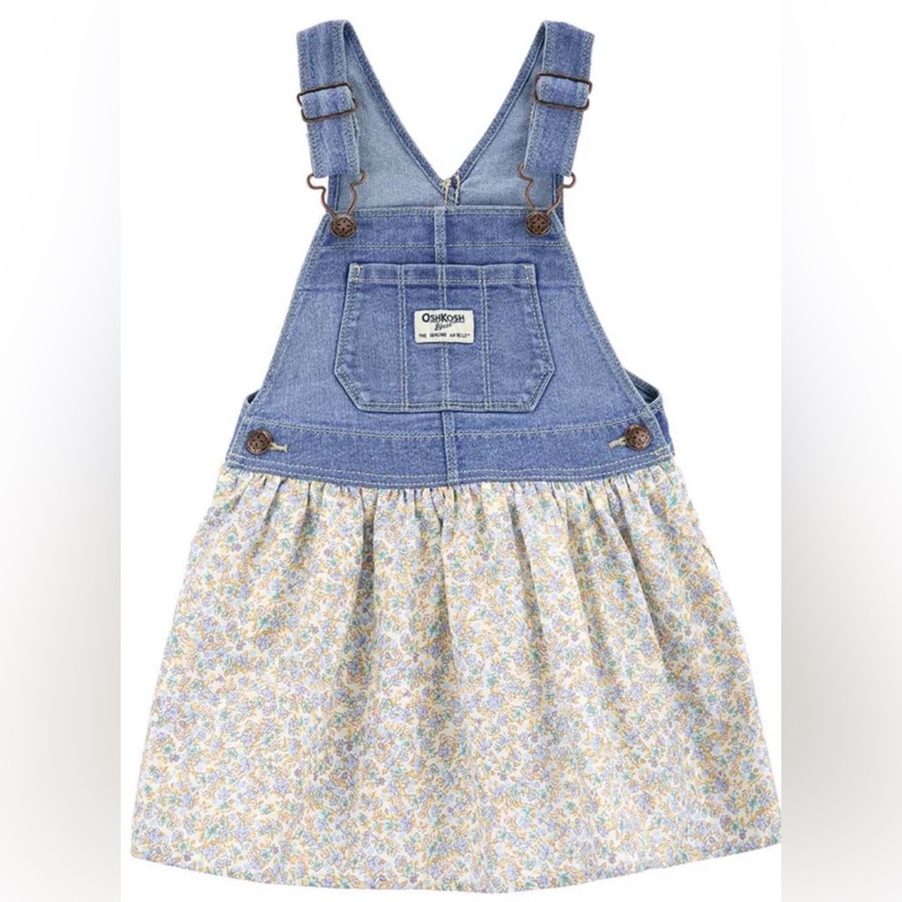 OshKosh B'gosh Denim and Floral Skirtall